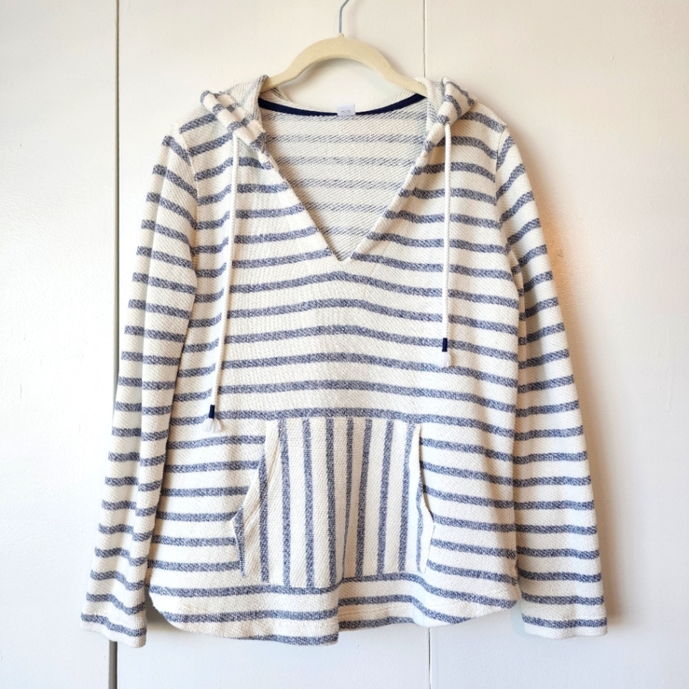 Old Navy Striped Hoodie Sweater S